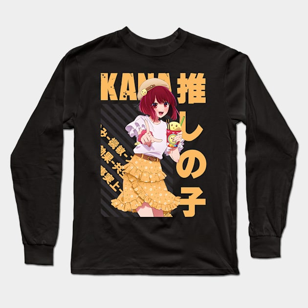 Oshi no Ko - Kana Arima Long Sleeve T-Shirt by Recup-Tout